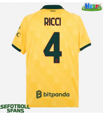 AC Milan Samuele Ricci #4 Tredje Tröja 2025-26 Kortärmad